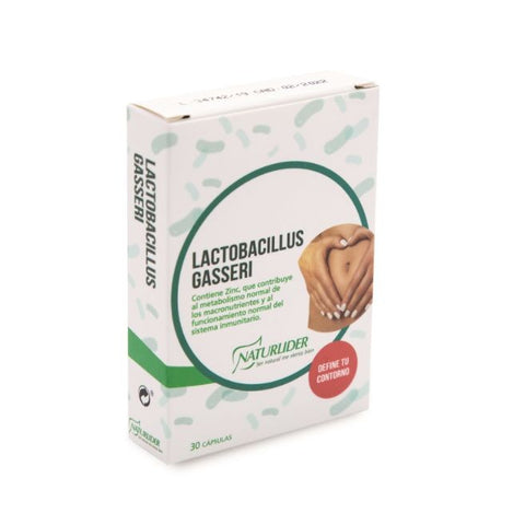 Comprar online LACTOBACILLUS GASSERI 30 CAPSULAS VEGETALES de NATURLIDER. Imagen 1