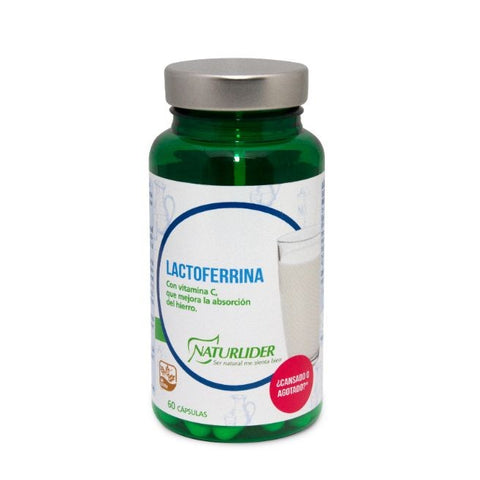 Comprar online LACTOFERRINA 60 CAPSULAS DE 150 MG VEGETALES de NATURLIDER. Imagen 1