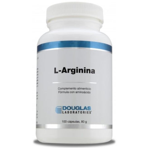 Comprar online L-ARGININA 700 mg 100 Caps de DOUGLAS. Imagen 1