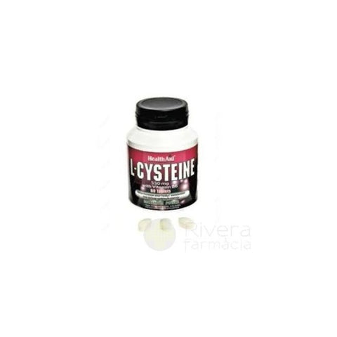 Comprar online L-CISTEINA 550 mg 60 Comprimido de HEALTH AID. Imagen 1