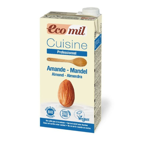 Comprar online ECOMIL CUISINE ALMOND BIO 1 L de NUTRIOPS. Imagen 1