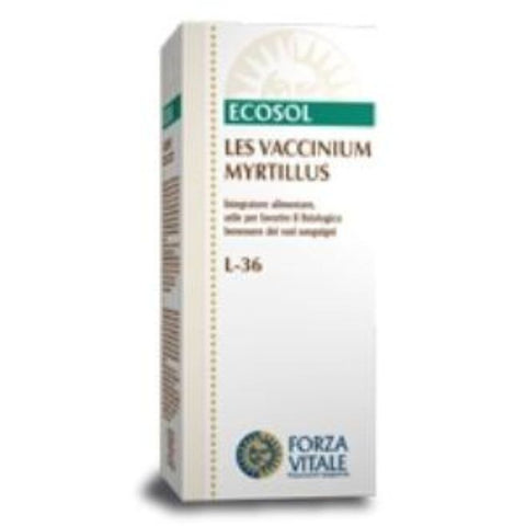 Comprar online LES VACCINIUM MYTTILLUS 50 ml de FORZA VITALE. Imagen 1
