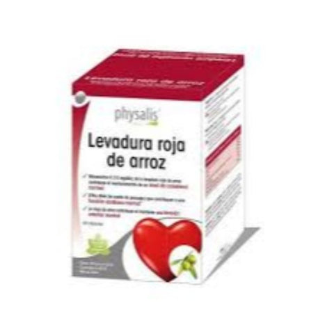 Comprar online LEVADURA ROJA DE ARROZ 60 cpsulas de PHYSALIS. Imagen 1