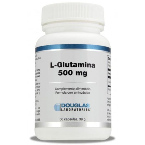 Comprar online L-GLUTAMINA 500 mg 60 Caps de DOUGLAS. Imagen 1