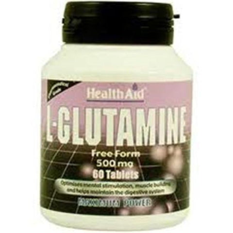 Comprar online L-GLUTAMINA 500 mg X 60 Comp de HEALTH AID. Imagen 1