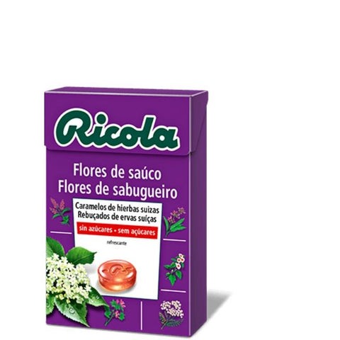 Comprar online CARAMELO S/AZ FLOR.SAUCO de RICOLA. Imagen 1