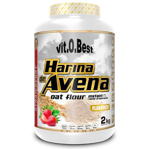 Comprar online HARINA DE AVENA 1 Kg FRESA de VIT.O.BEST. Imagen 1