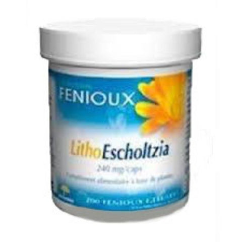 Comprar online LITHO ESCHOLTZIA 240 mg 200 Caps de FENIOUX. Imagen 1