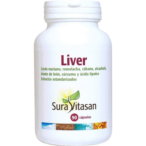 Comprar online LIVER 90 Caps de SURA VITASAN. Imagen 1