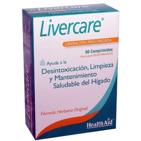 Comprar online LIVERCARE 60 Comp de HEALTH AID. Imagen 1