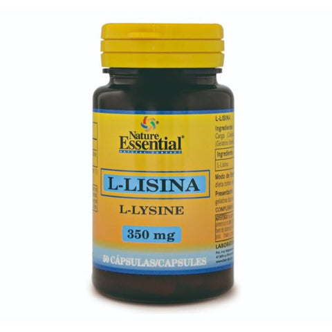 Comprar online L-LYSINA 350 mg 50 Caps de NATURE ESSENTIAL. Imagen 1