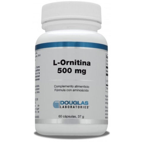 Comprar online L-ORNITINA 500 mg 60 Caps de DOUGLAS. Imagen 1