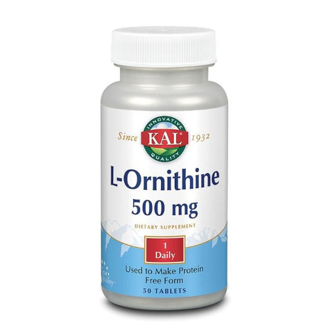 Comprar online L-ORNITINE 500 mg 50 Comp de KAL. Imagen 1