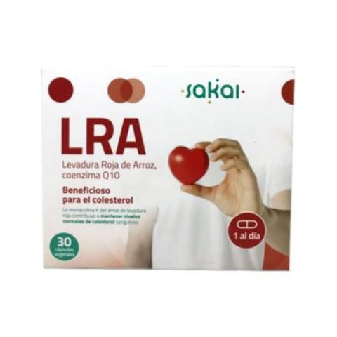 Comprar online LRA (LEVADURA ROJA ARROZ) 30 Vcaps de SAKAI. Imagen 1