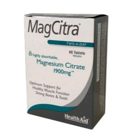 Comprar online MAGCITRA 1900 MG 60 Comp de HEALTH AID. Imagen 1