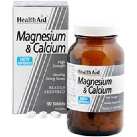 Comprar online MAGNESIO + CALCIO 90 Comp de HEALTH AID. Imagen 1