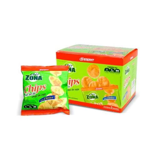 Comprar online ENERZONA CHIPS DE SOJASABOR CLASICO 14 Bolsas/caja de ENERZONA. Imagen 1