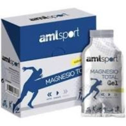 Comprar online MAGNESIO TOTAL GEL 12 SOBRES de AMLSPORT. Imagen 1
