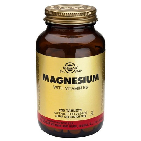 Comprar online MAGNESIO+VIT B6 100 Comp de SOLGAR. Imagen 1