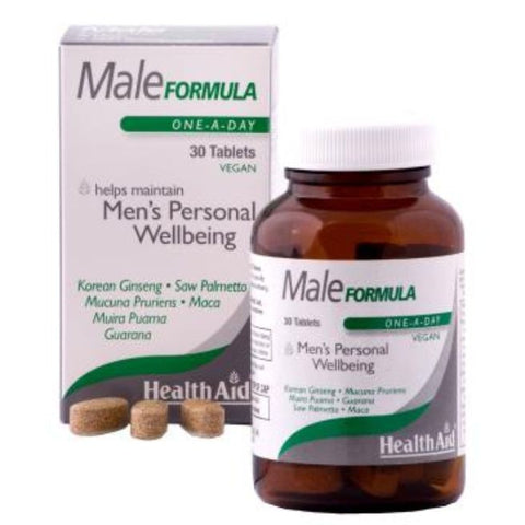 Comprar online MALE FORMULA 30 Comp de HEALTH AID. Imagen 1