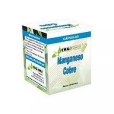 Comprar online MANGANESO + COBRE 50 Caps de ERGOSPHERE. Imagen 1