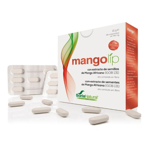 Comprar online MANGOLIP 750 mg 28 Comp. de SORIA. Imagen 1