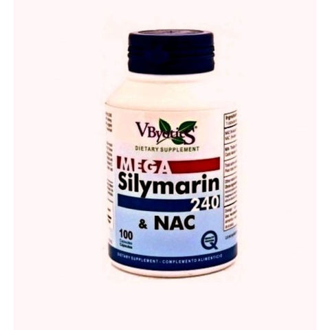 Comprar online MEGA SILYMARIN 240 & GLUTATION+ RABANO NE 100 Caps de V.BYOTIC. Imagen 1