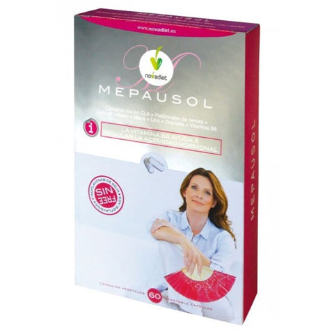 Comprar online MEPAUSOL 60 Vcaps de NOVADIET. Imagen 1