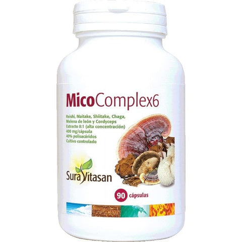 Comprar online MICOCOMPLEX 6 400 MG 90 Vcaps de SURA VITASAN. Imagen 1