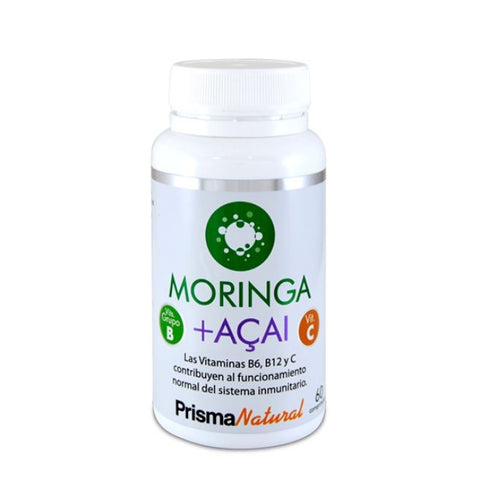 Comprar online MORINGA + ACAI 60 comp 800 mg de PRISMA NATURAL. Imagen 1