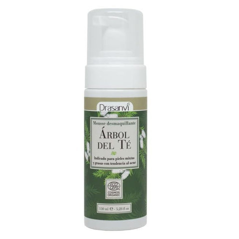 Comprar online MOUSSE DESMAQUILLANTE ARBOL TE ECOCERT BIO 150 ml de DRASANVI. Imagen 1