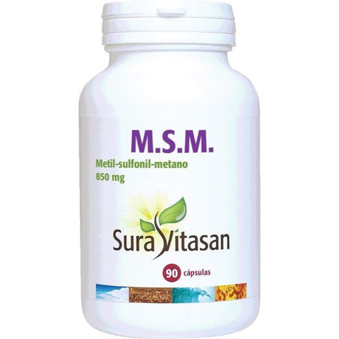 Comprar online MSM 850mg 90 Vcaps de SURA VITASAN. Imagen 1