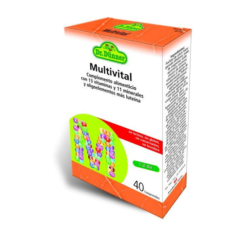 Comprar online MULTIVITAL 40 Comp de DR.DUNNER. Imagen 1