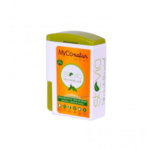 Comprar online MYCO NATUR STEVIA 100 Comp de MYCOFOODS. Imagen 1