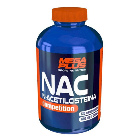 Comprar online NAC N-ACETILCISTEINA COMPETITION 120 comp de MEGA PLUS. Imagen 1