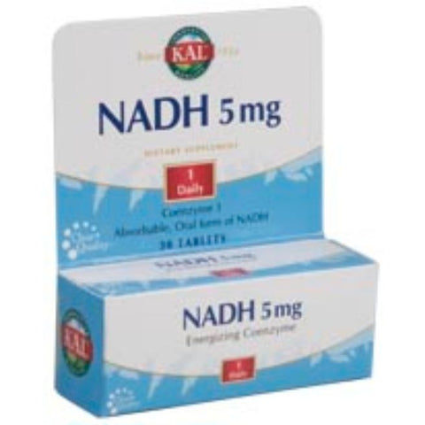 Comprar online NADH 5 mg 30 Comp de KAL. Imagen 1