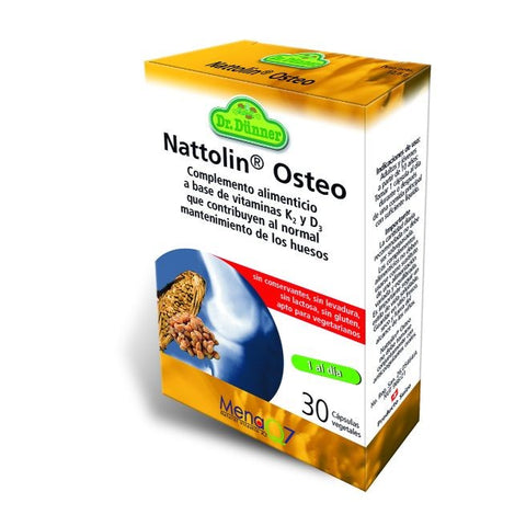Comprar online NATTOLIN OSTEO 30 Vcaps de DR.DUNNER. Imagen 1