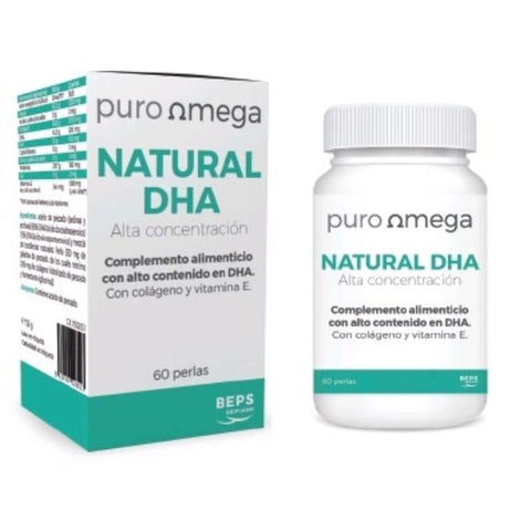 Comprar online NATURAL DHA ALTA CONCENTRACION 240 PERLAS de PURO OMEGA. Imagen 1