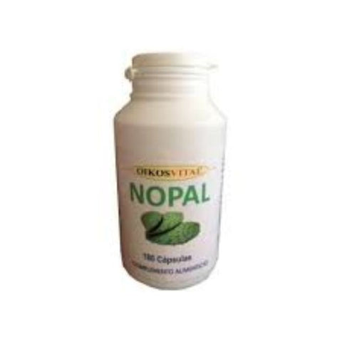 Comprar online NOPAL 180 Caps 500 mg de OIKOS. Imagen 1