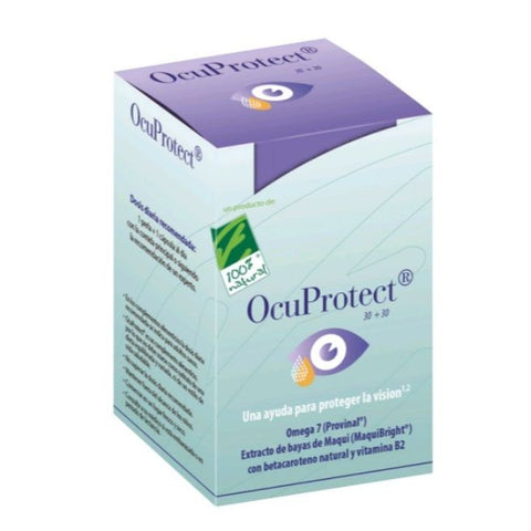 Comprar online OCUPROTECT 30 PERLAS + 30 CAPSULAS VEGETALES de CIEN X CIEN NATURAL. Imagen 1