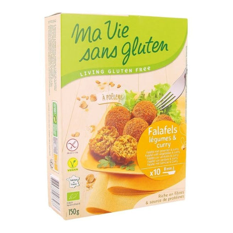Comprar online FALAFELS LEGUMBRES & CURRY 150 g de MVSG. Imagen 1