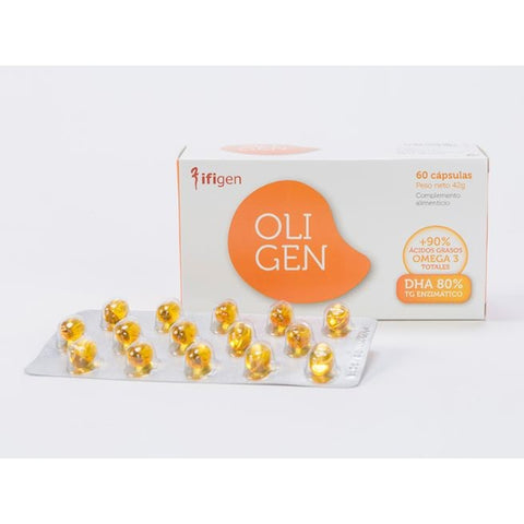 Comprar online OLIGEN DHA 80% 60 Caps de IFIGEN. Imagen 1