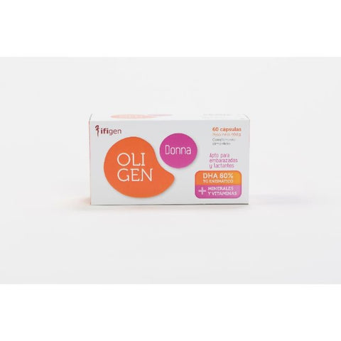 Comprar online OLIGEN DONNA DHA 80% TG ENZIMATICO 60 Caps de IFIGEN. Imagen 1