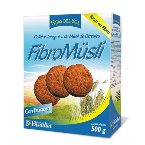 Comprar online FIBROMUESLI CON MUESLI DE CEREALES 500 gr de YNSADIET. Imagen 1