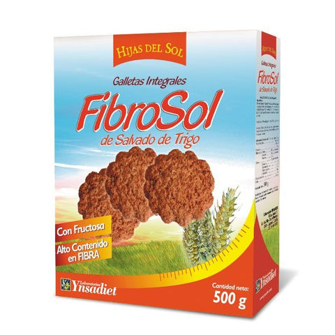 Comprar online FIBROSOL GALLETAS INTEG 500 gr de YNSADIET. Imagen 1