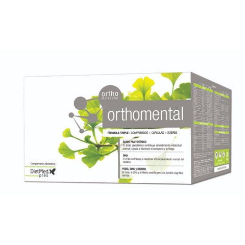Comprar online ORTHOMENTAL 30 Comp+30Caps+30Sobres de DIETMED. Imagen 1