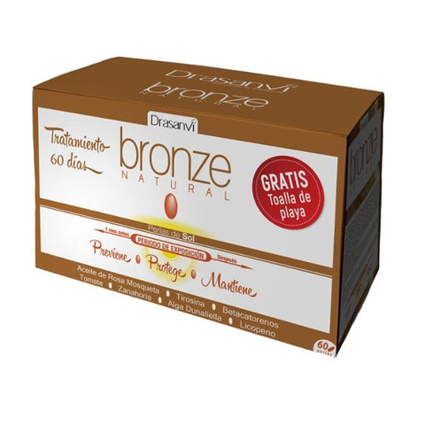 Comprar online PACK BRONZE + TOALLA 60 Perlas de DRASANVI. Imagen 1