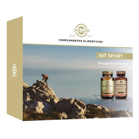 Comprar online PACK DEPORTE ( B COMPLEX 50 + CITRATO MAGNESIO 60 de SOLGAR. Imagen 1