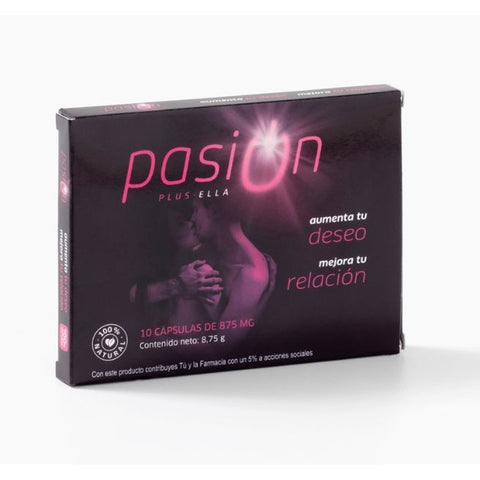 Comprar online PASION PLUS ELLA 875 mg 10 Caps de ANROCH. Imagen 1