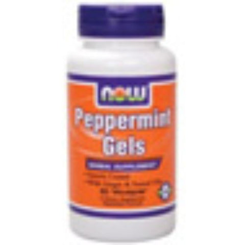 Comprar online PEPPERMINT ACEITE MENTA CON JENGIBRE 90 Perlas de NOW. Imagen 1